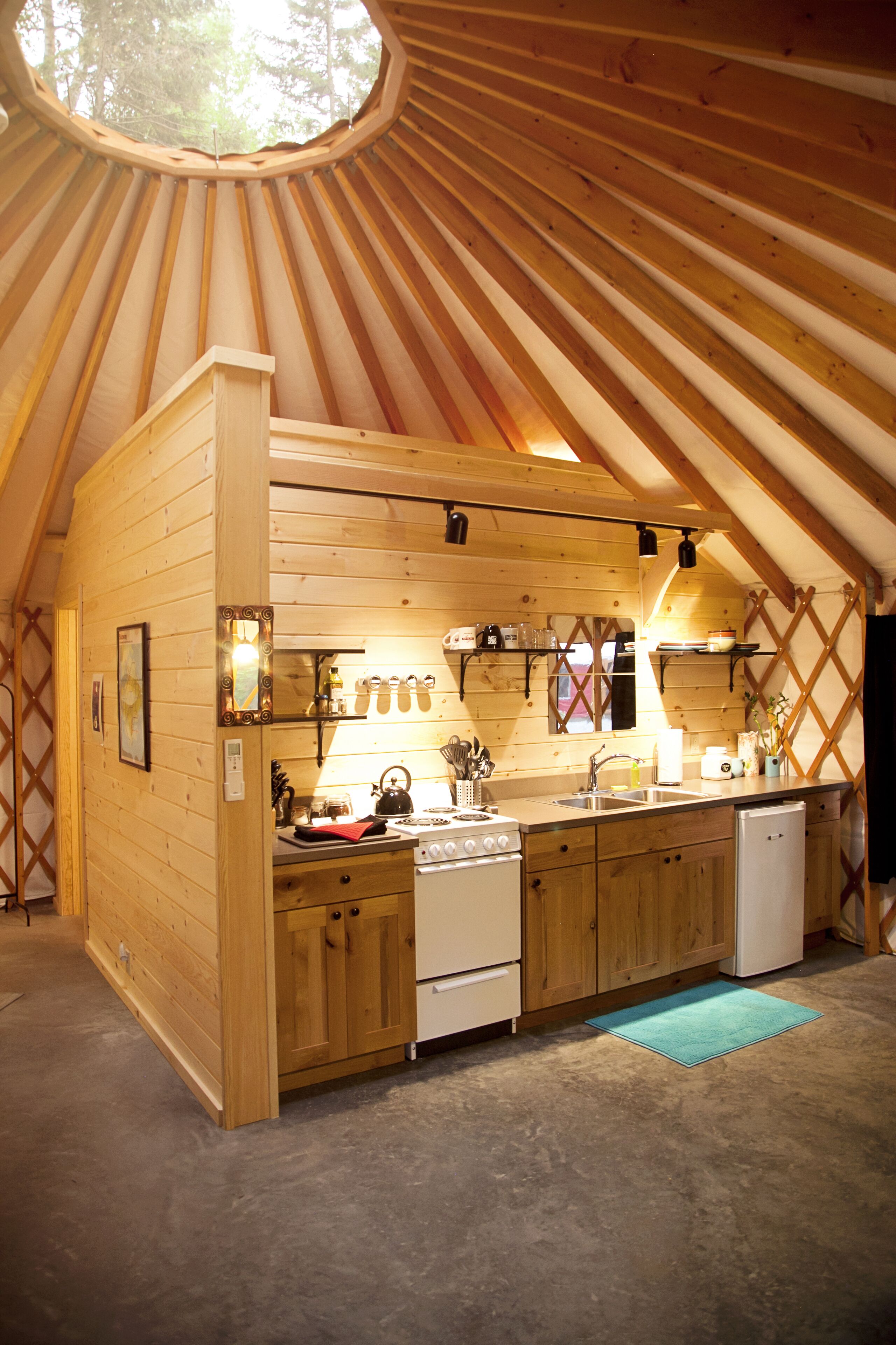 Mountain View Yurt Glamping near Acadia National Park with Sauna Southwest Harbor Vrbo