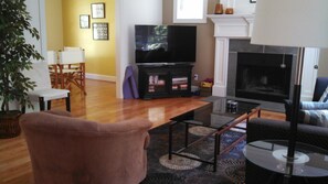 living/dining room view from back slider