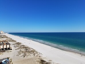 East corner view off the gulf side balcony