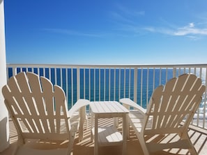 Gulf side balcony looking south