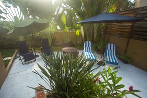 Pool Seating Area 