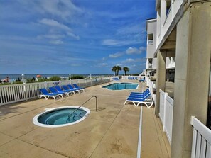 Ocean Front Pool heated 365 days per year!