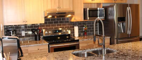 Kitchen with Stainless Steel appliances