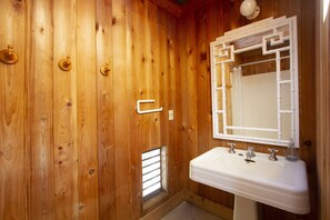 Pool House shower area