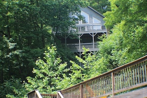 Your cabin overlooking the dock