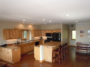 View of kitchen