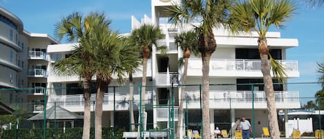 House of the Sun from the beach.