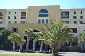 gated entry to luxury condo