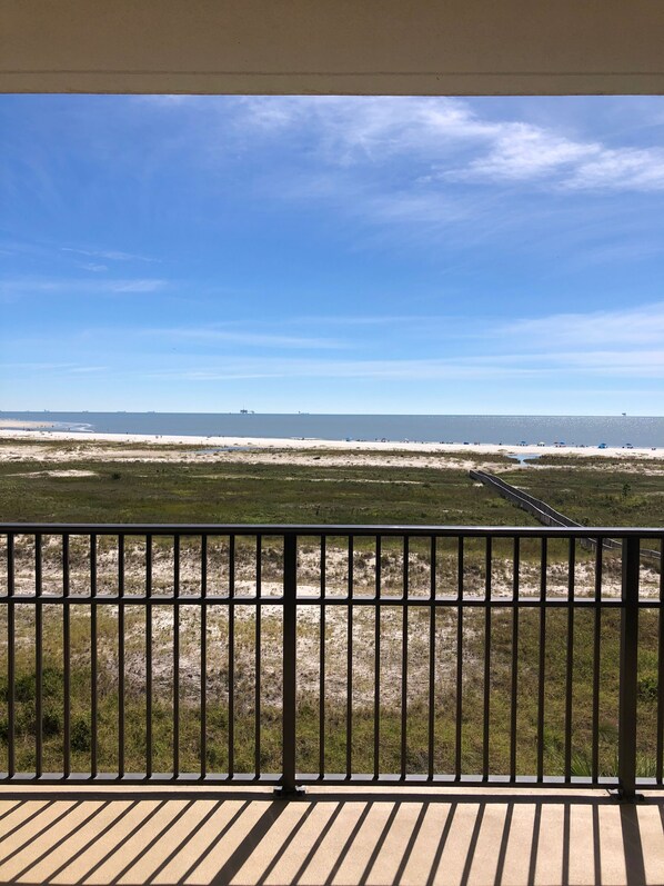 Beautiful balcony view
