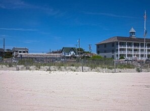 View of house from the beach