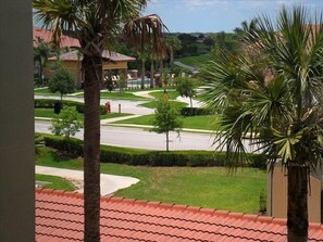 View from Kitchen to Pool