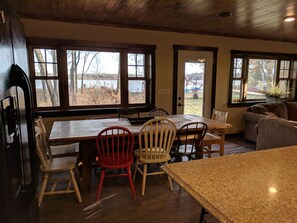 Main level view from kitchen
