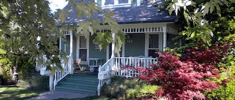 Front of main house on Second Street