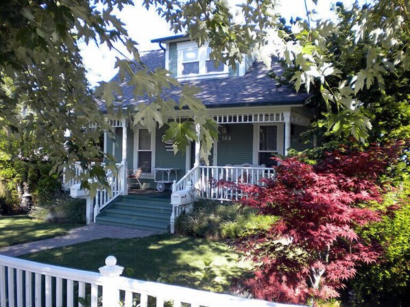 Front of main house on Second Street