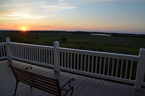 Enjoy Sunsets from the Back Deck