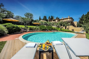Property's Private Swimming pool (heated)