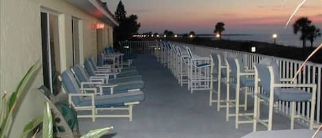 Watch Beautiful Sunset from Shared Balcony Deck