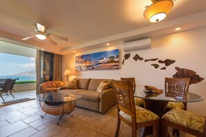 Living Room - You will find custom artwork everywhere you look!