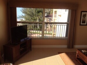 GREAT VIEWS DOWN THE BEACH AND NEW FLAT SCREEN TV.