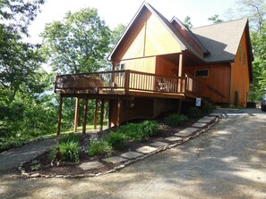 Large Deck and porch area