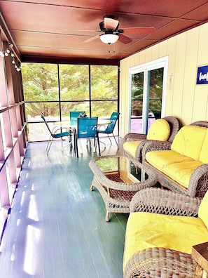 Screened porch