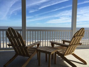 view from deck