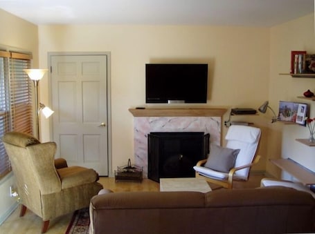 Living Room area with sleeper sofa