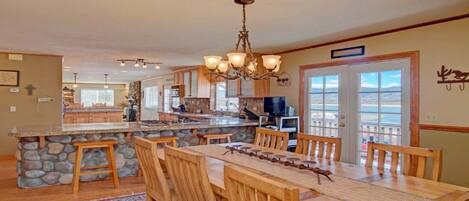 Dining Room and Kitchen