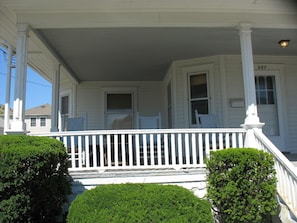 West front porch