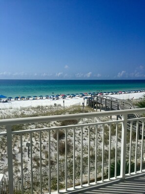 Breathtaking views from our balcony!