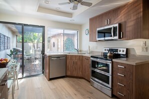 Newly renovated kitchen with brand new appliances.