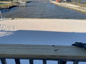 Direct view from the front deck!