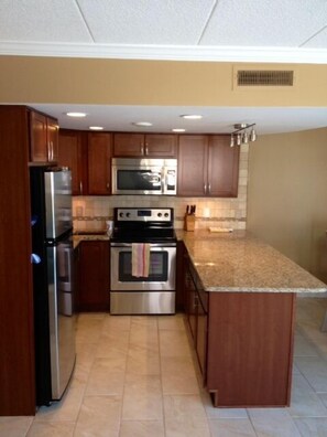 Recently updated kitchen 