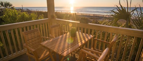 Enjoy fabulous views of the ocean from your private balcony