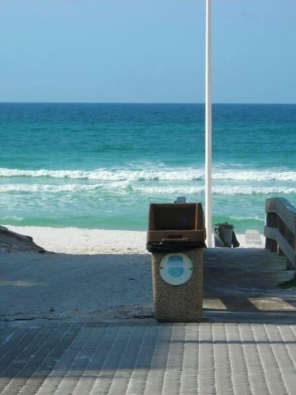 Beach access at the end of the street