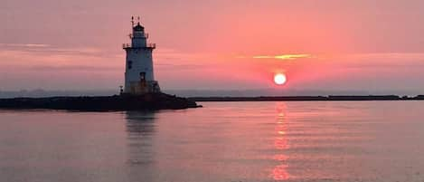 The Long Island Sound  light house