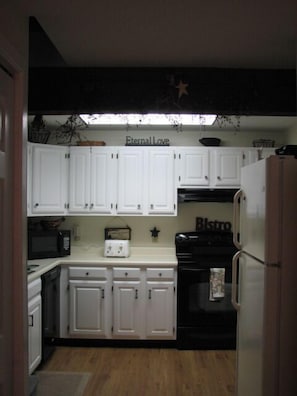 kitchen from eating area