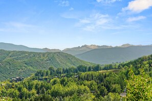 View from private balcony