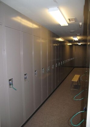 Private ski locker