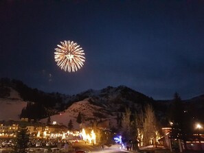 Fireworks from the Balcony