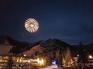 Fireworks from the Balcony