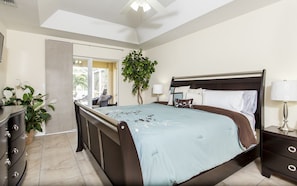 Master Bedroom with pool access