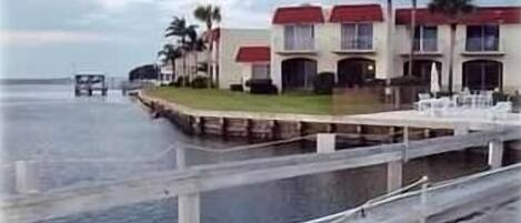 Fabulous river views from our Matanzas River townhouse at Crescent Beach