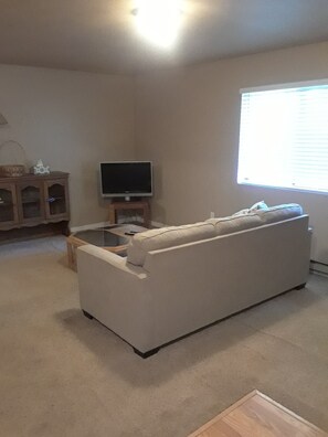 LIVING ROOM WITH HIDE-A-BED