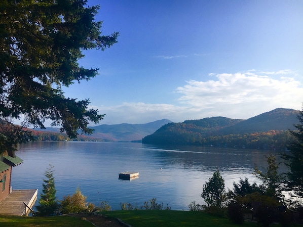 Fall colors around the lake