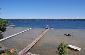 View across the lake 