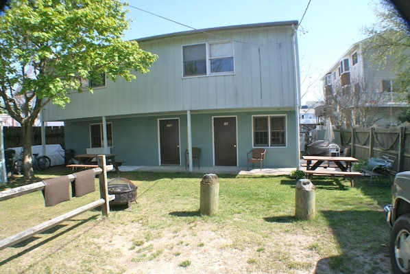 This is a back house on the property