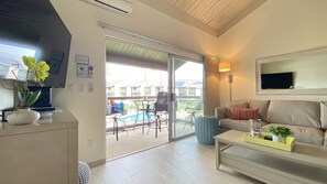 View opposite from the ocean.