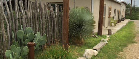 100 year old traditional ranch style West Texas adobe near the heart of Marathon