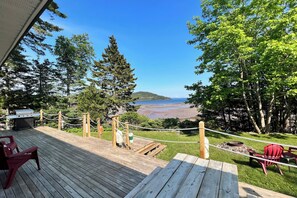 Hang out on the deck, grill some food, and just chill